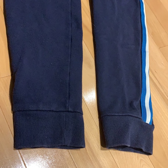 Boys Gymboree Terry Navy Blue joggers- size L (10/12) - Picture 6 of 9